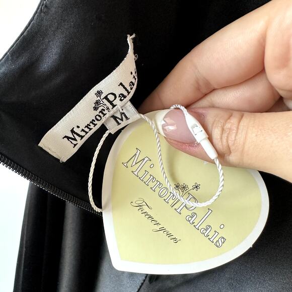 New Mirror Palais Ballet Silk Midi Slip Dress - Picture 7 of 7